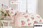Komlet pościeli 180x200  bawełna 100% satynowa  3cz. pościel       683