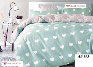 Komplet pościeli 160x200  bawełna 100% satynowa 893