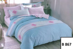 Komlet pościeli 200x220  bawełna 100% satynowa  3cz. pościel    B 867