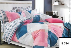 Komplet pościeli 160x200  bawełna 100% satynowa B 764