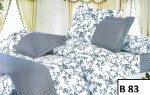 Komlet pościeli 180x200  bawełna 100% satynowa  3cz. pościel    B 83 
