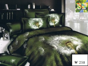 Komplet pościeli bawełna satynowa, 6-części  200X220 3 D W 258 