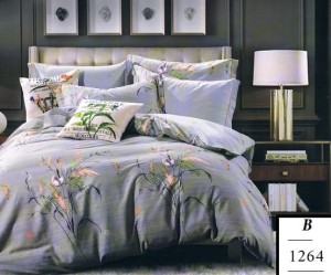 Komplet pościeli 200x220  bawełna 100% satynowa  3cz. pościel    B 1264