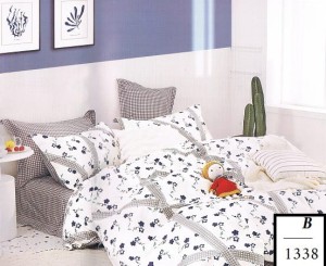 Komplet pościeli 200x220  bawełna 100% satynowa  3cz. pościel    B 1338