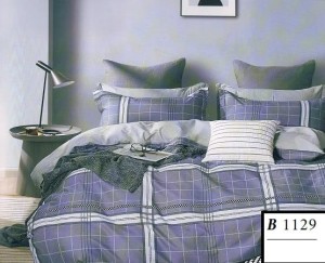 Komplet pościeli 200x220  bawełna 100% satynowa  3cz. pościel    B 1129