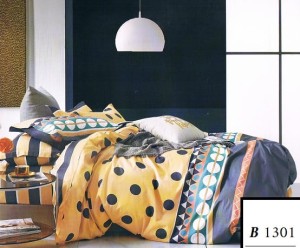 Komplet pościeli 200x220  bawełna 100% satynowa  3cz. pościel    B 1301