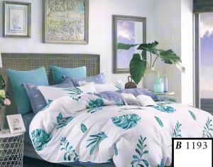 Komplet pościeli 200x220  bawełna 100% satynowa  3cz. pościel     B 1193