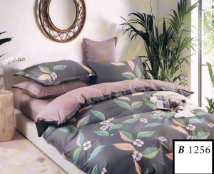 Komplet pościeli 200x220  bawełna 100% satynowa  3cz. pościel     B 1256