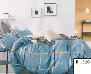 Komplet pościeli 160x200cm.  bawełna 100% satyna    B 1320