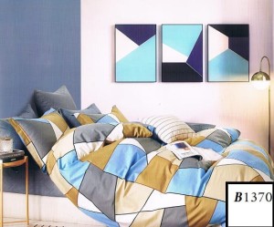 Komplet pościeli 160x200cm.  bawełna 100% satyna    B 1370
