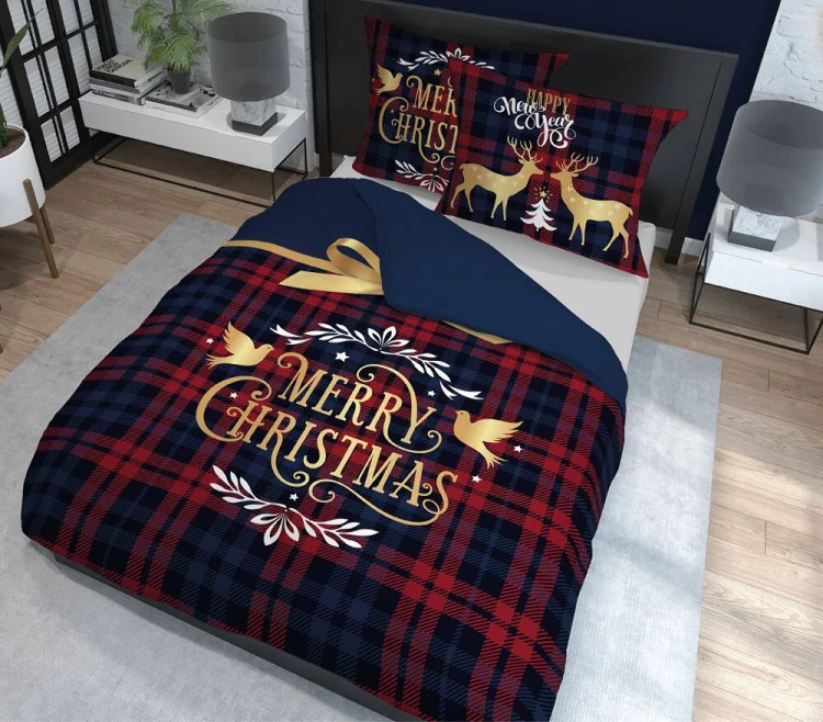 big_posciel-swiateczna-160x200-4266-a-merry-christmas-granatowa-czerwona-krata-bawelniana-holland-swieta-2022-2.jpg