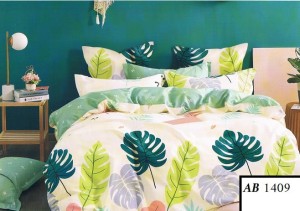 Komplet pościeli   bawełna 100% satynowana, pościel 200X220cm.    AB 1409