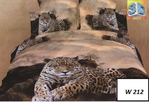 Komplet pościeli FOTO EFEKT 3D, 200X220cm.  100% bawełna satynowana w 212 