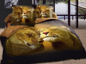 Komplet pościeli FOTO EFEKT 3D, 200X220  6 części W 292