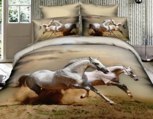 Komplet pościeli FOTO EFEKT 3D, 200X220  6 części W 345