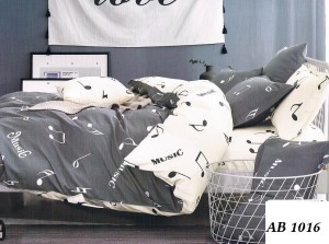 Komplet pościeli 200x220, 3-części  bawełna 100% satynowa    1016