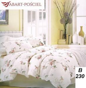 Komlet pościeli 200x220  bawełna 100% satynowa  3cz. B 230
