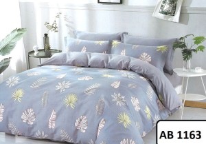 Komplet pościeli 200x220, 3-części 100% bawełna satyna  1163