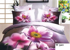 Pościel satyna bawełniana, 6-części 200x220 3 D w 320
