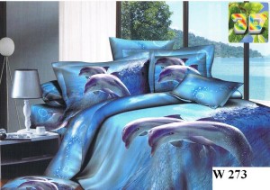 Komplet pościeli bawełna satynowa, 6-części 