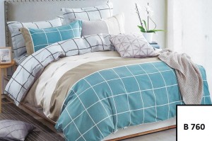 Komlet pościeli 200x220  bawełna 100% satynowa  3cz.  B 760