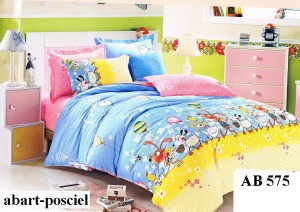 Komplet pościeli160x200 dziecięca 100% bawełna  satynowa 